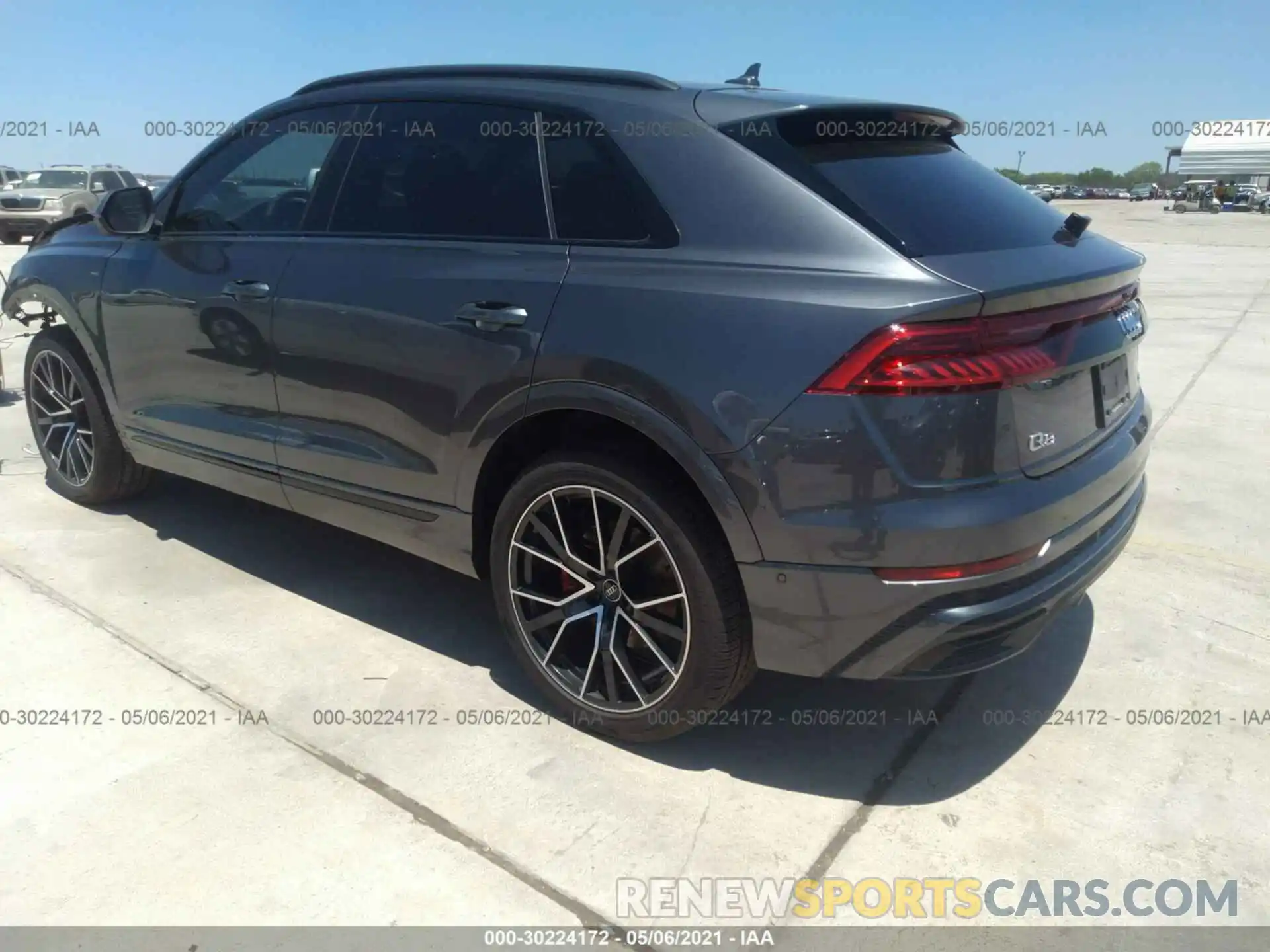 3 Photograph of a damaged car WA1FVBF14MD009364 AUDI Q8 2021