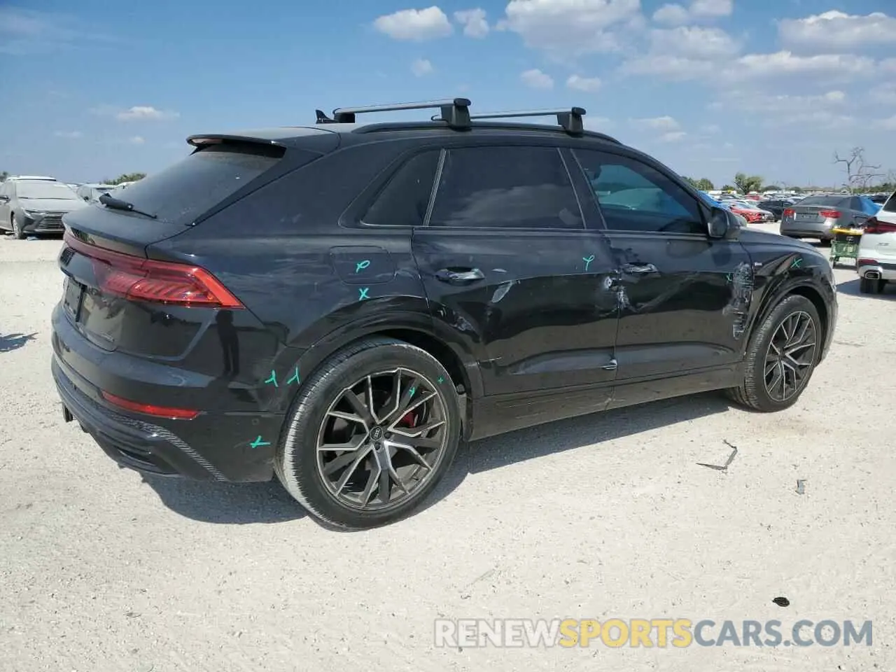 3 Photograph of a damaged car WA1FVBF15MD039912 AUDI Q8 2021