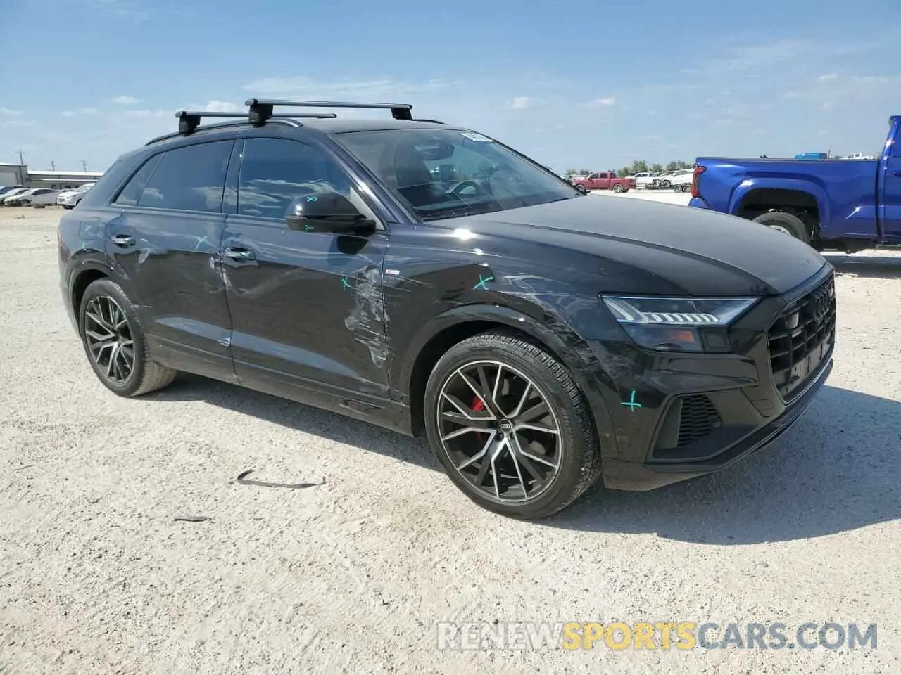 4 Photograph of a damaged car WA1FVBF15MD039912 AUDI Q8 2021