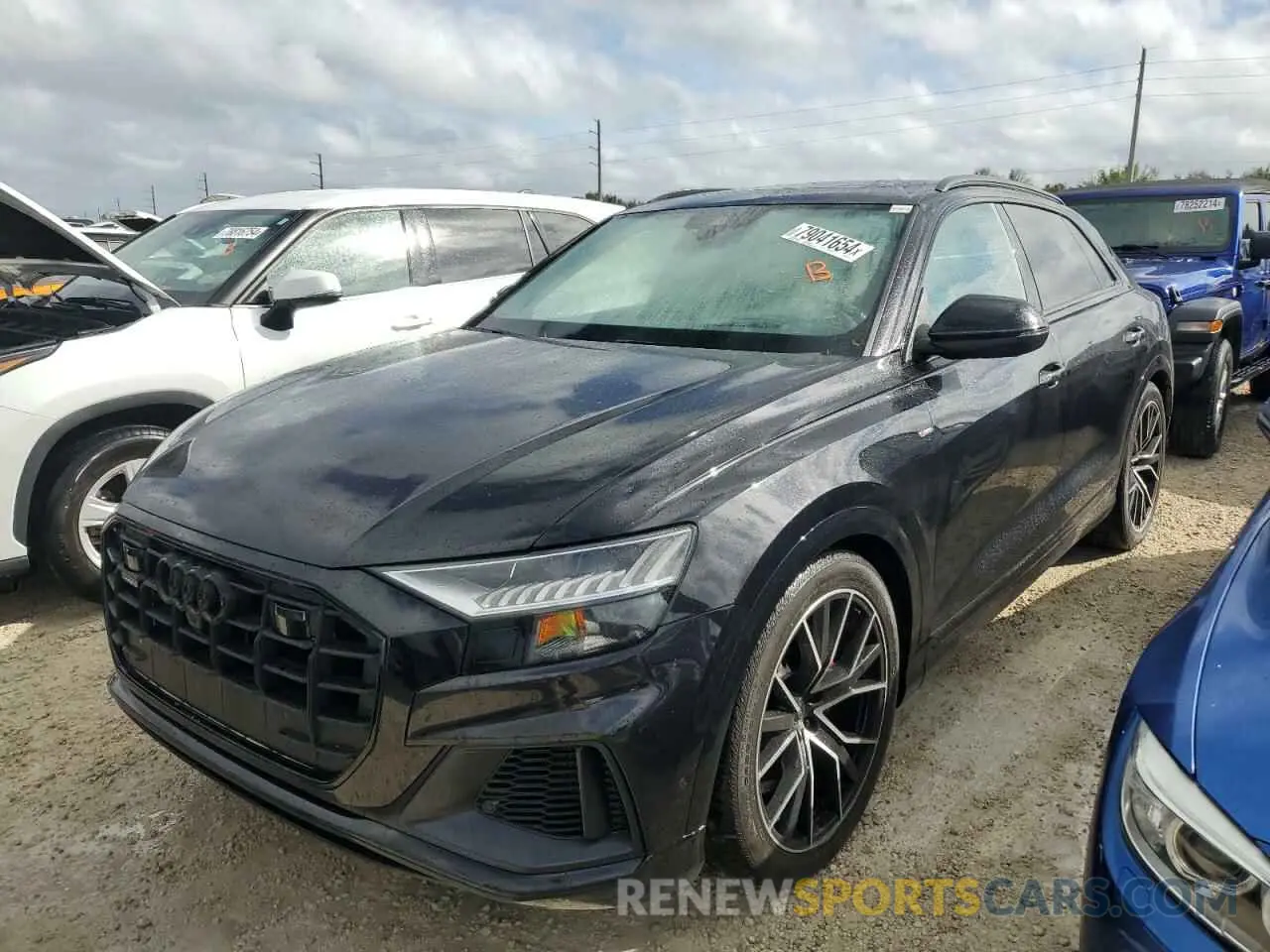 1 Photograph of a damaged car WA1FVBF17MD044187 AUDI Q8 2021