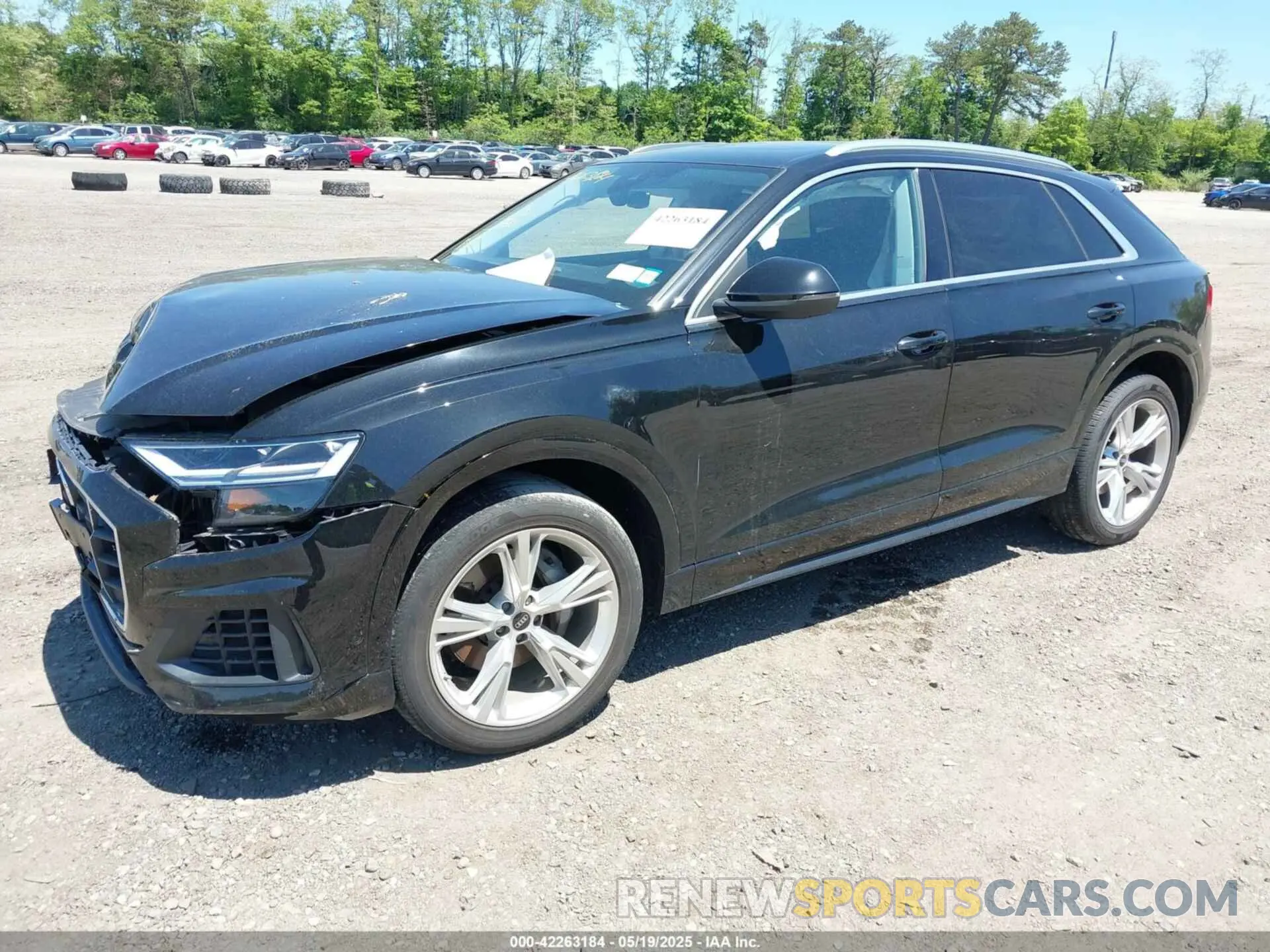 2 Photograph of a damaged car WA1AVBF13ND024823 AUDI Q8 2022