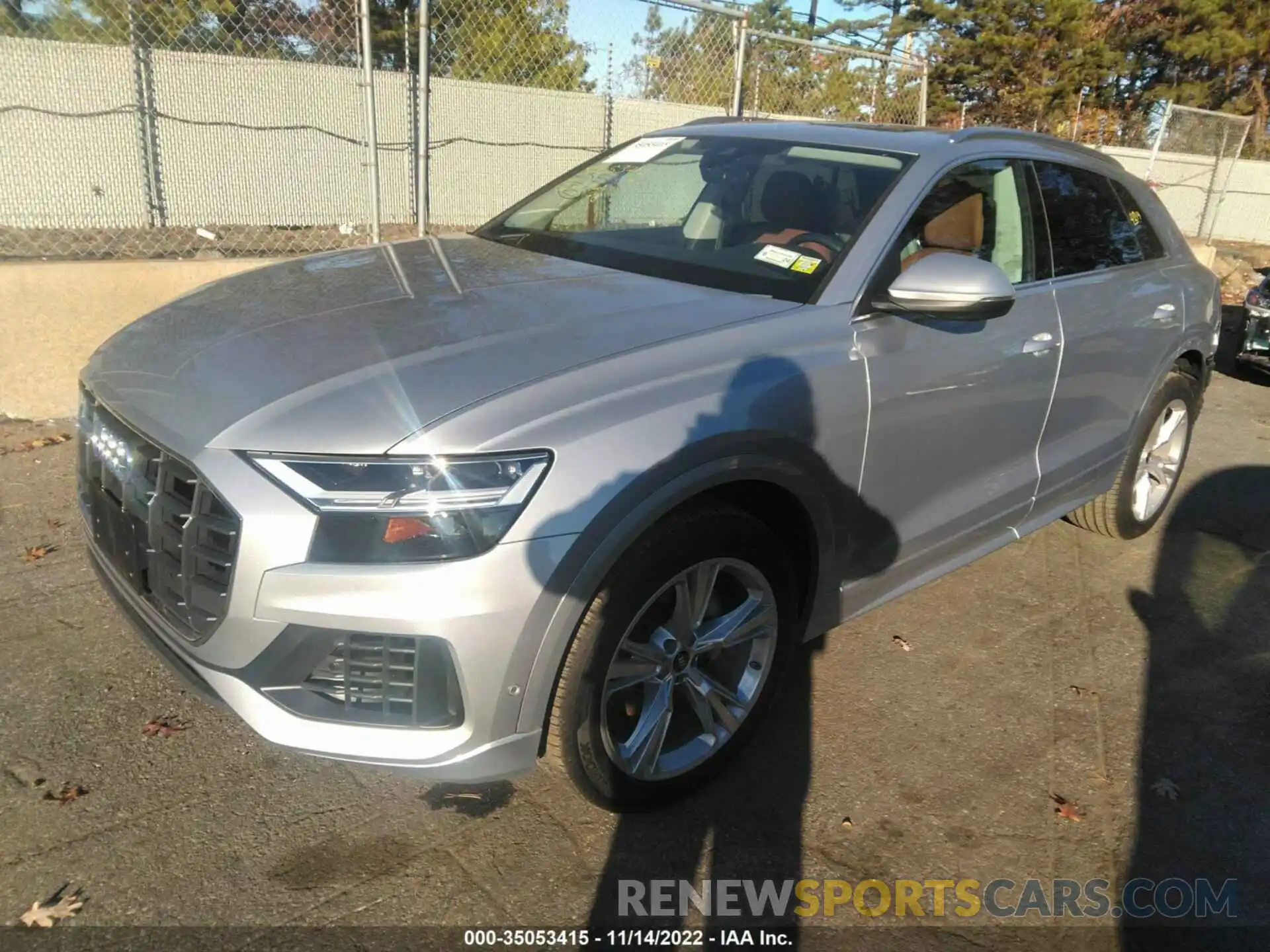 2 Photograph of a damaged car WA1AVBF17ND020547 AUDI Q8 2022