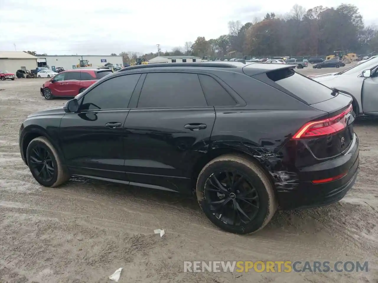 2 Photograph of a damaged car WA1AVBF18ND028446 AUDI Q8 2022