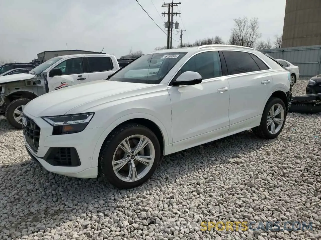1 Photograph of a damaged car WA1BVBF10ND029207 AUDI Q8 2022