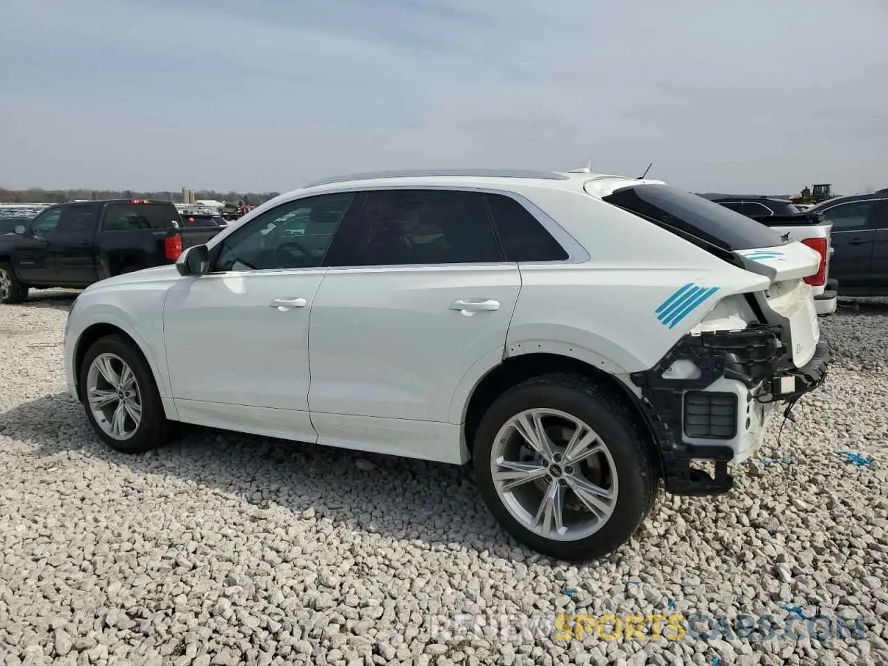 2 Photograph of a damaged car WA1BVBF10ND029207 AUDI Q8 2022