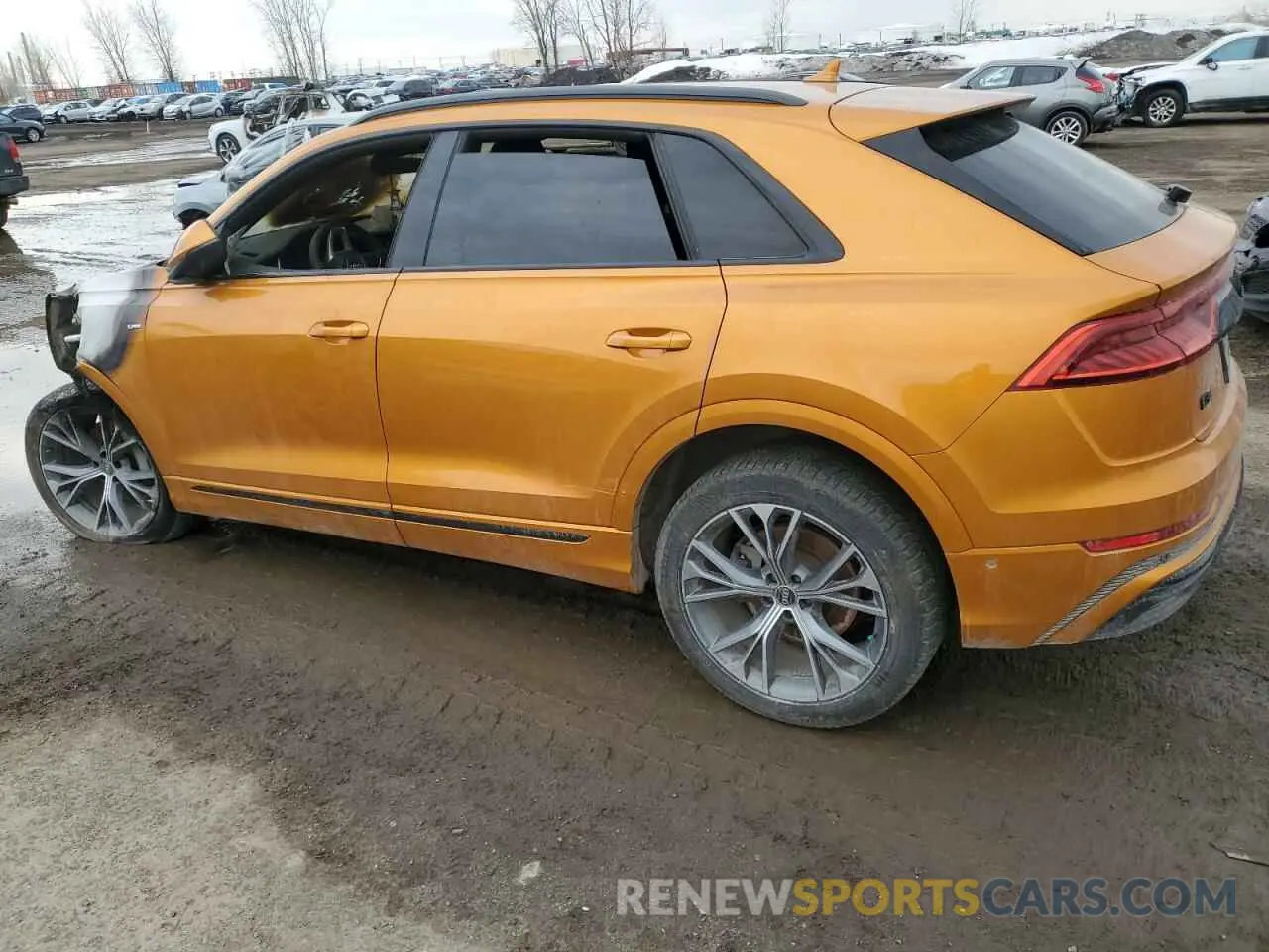 2 Photograph of a damaged car WA1DVBF18ND005987 AUDI Q8 2022