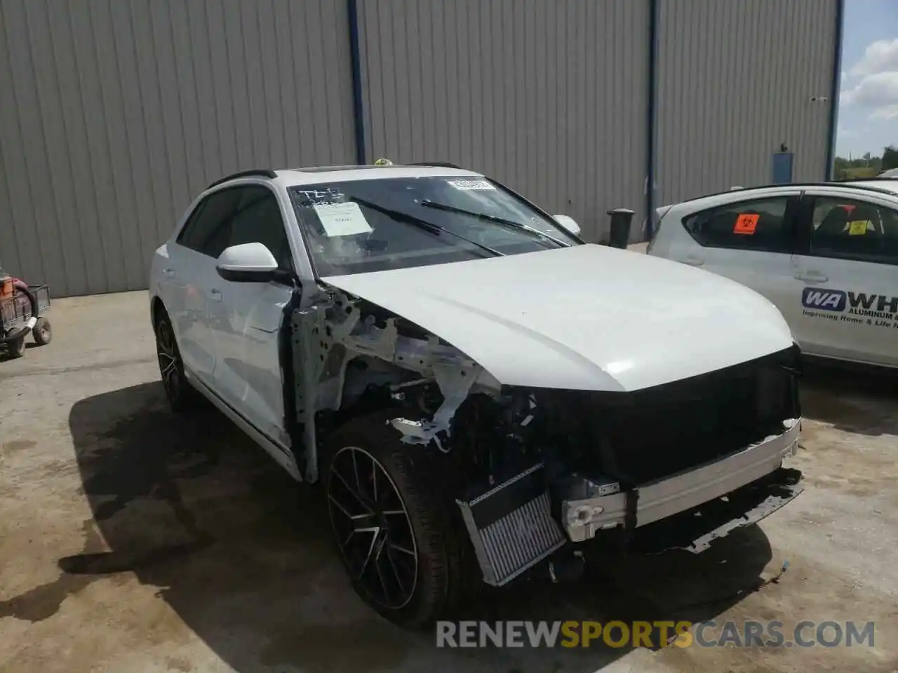 1 Photograph of a damaged car WA1EVBF13ND008008 AUDI Q8 2022