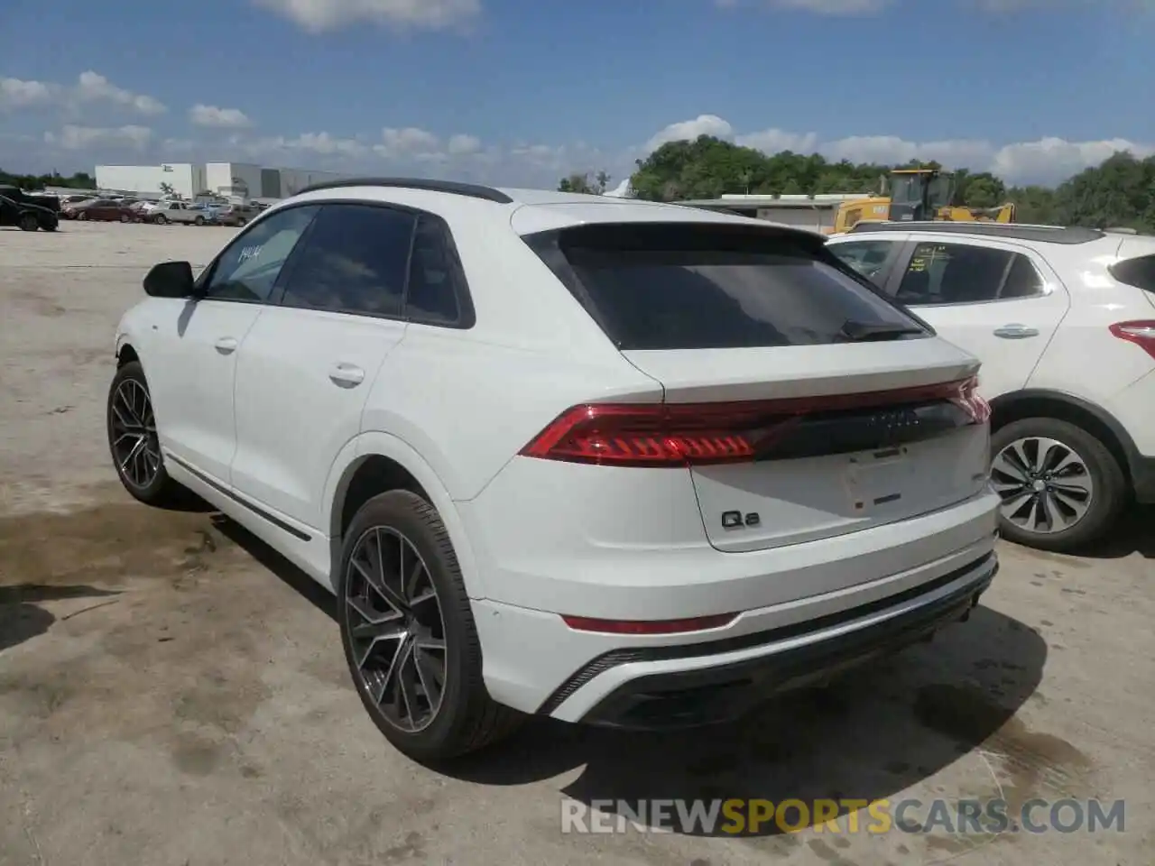 3 Photograph of a damaged car WA1EVBF13ND008008 AUDI Q8 2022