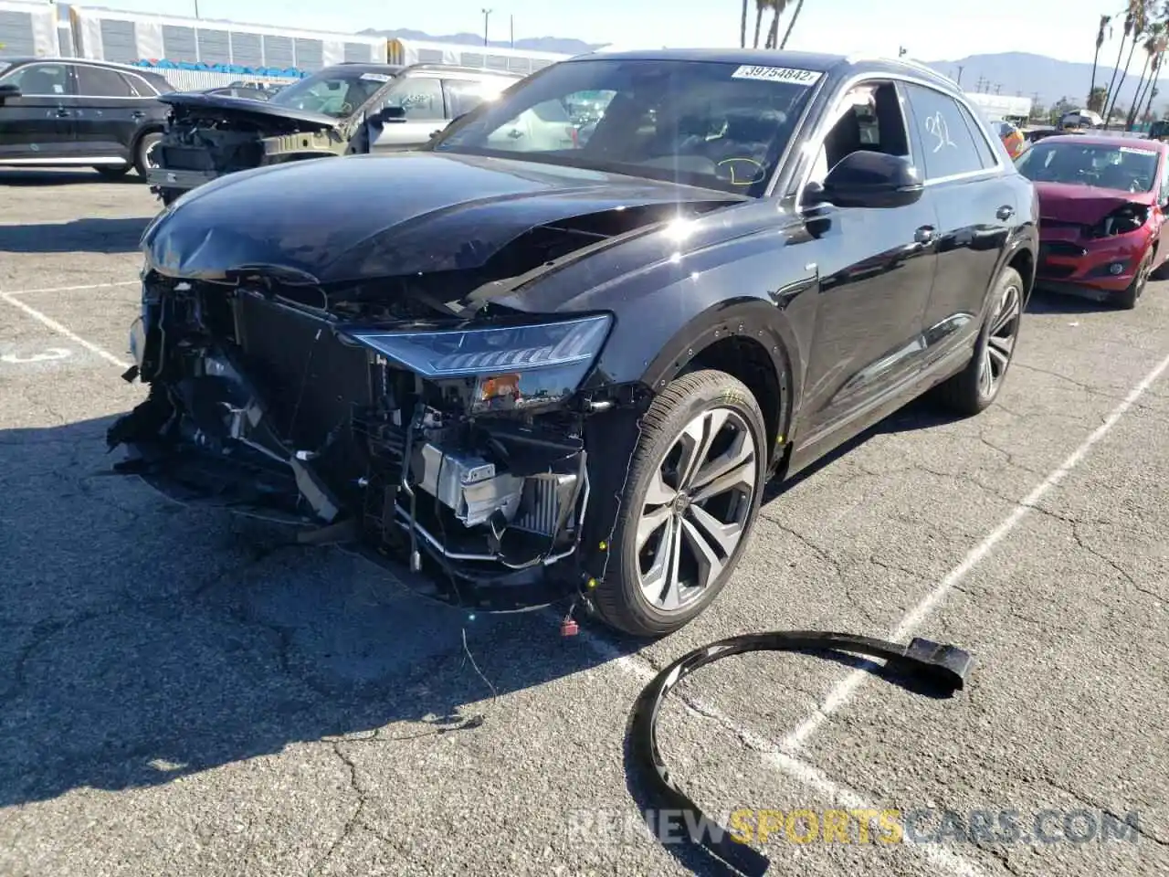 2 Photograph of a damaged car WA1EVBF14ND012245 AUDI Q8 2022