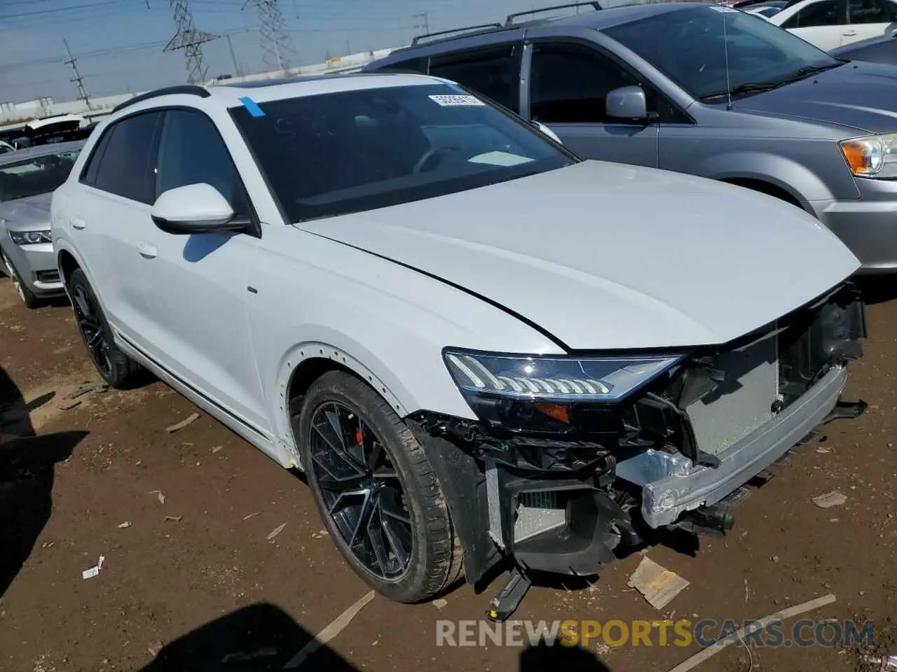 4 Photograph of a damaged car WA1EVBF14ND026730 AUDI Q8 2022