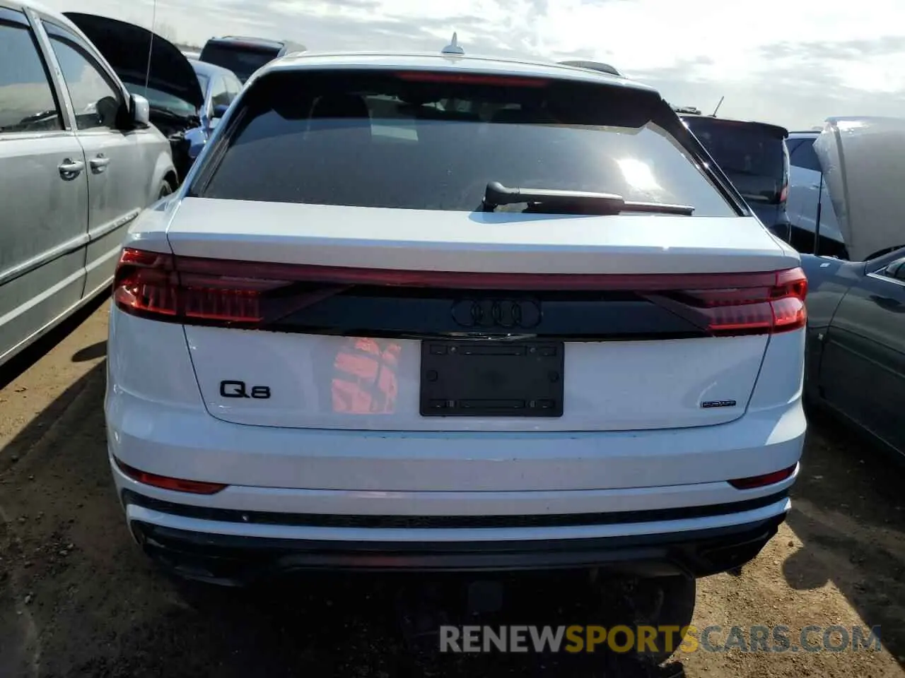 6 Photograph of a damaged car WA1EVBF14ND026730 AUDI Q8 2022