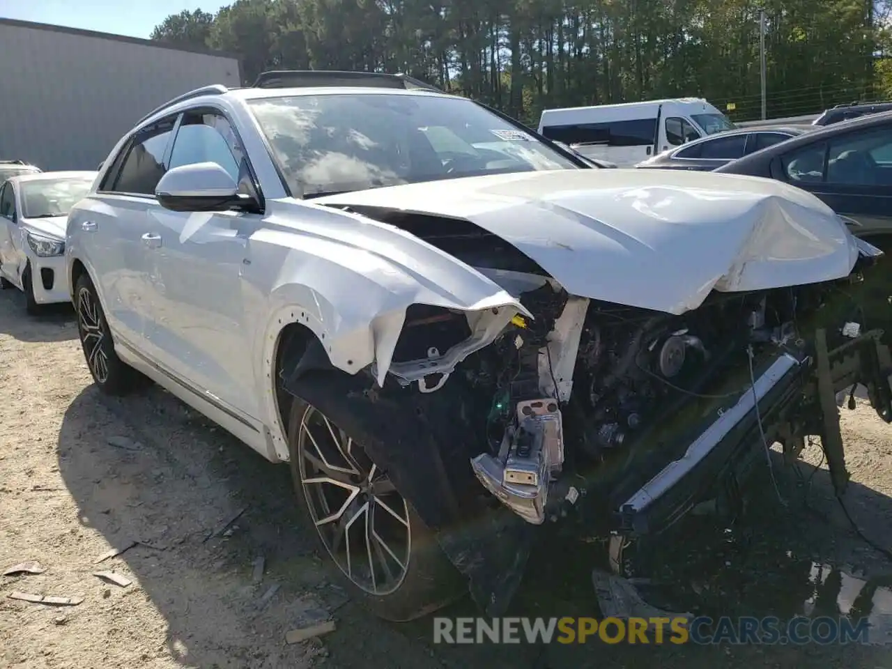 1 Photograph of a damaged car WA1EVBF16ND010075 AUDI Q8 2022