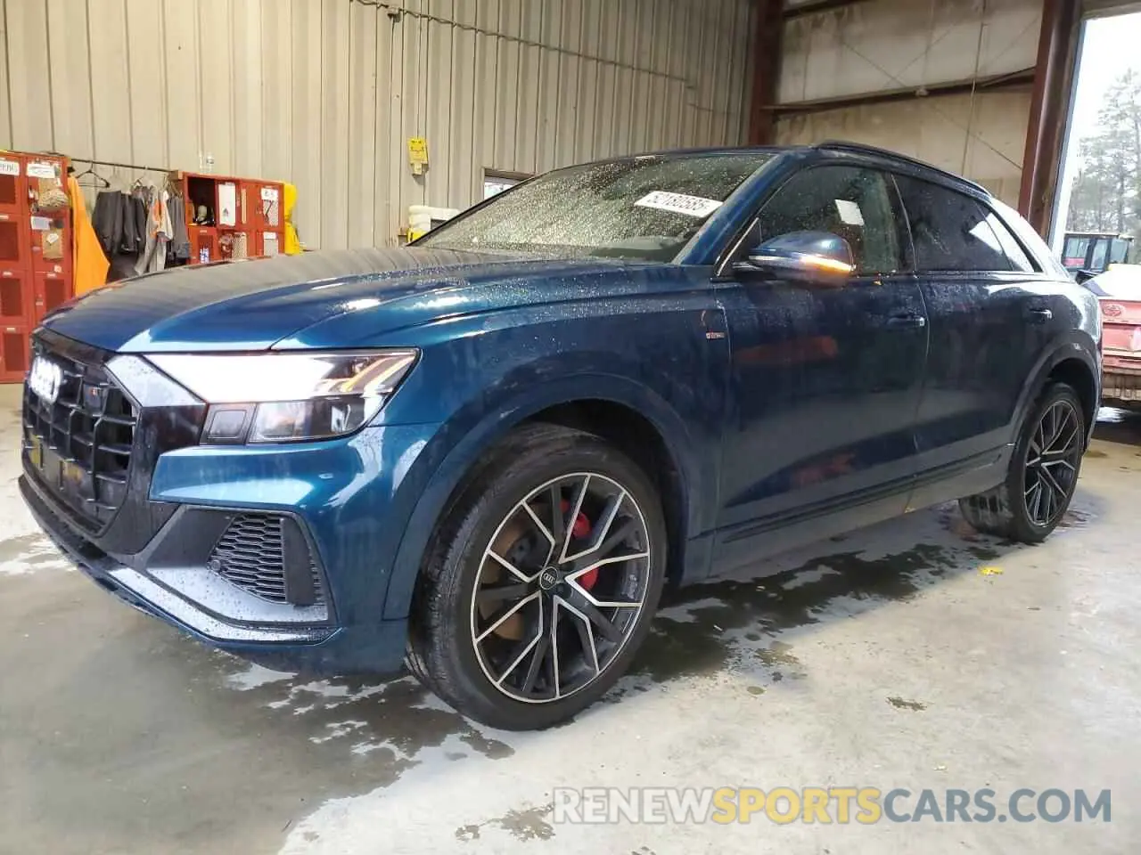 1 Photograph of a damaged car WA1EVBF1XND021497 AUDI Q8 2022