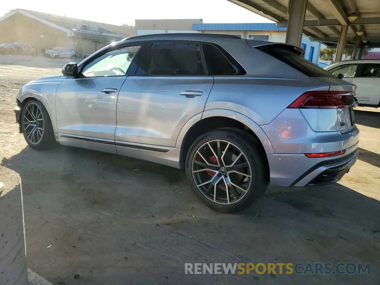 2 Photograph of a damaged car WA1FVBF11ND034739 AUDI Q8 2022