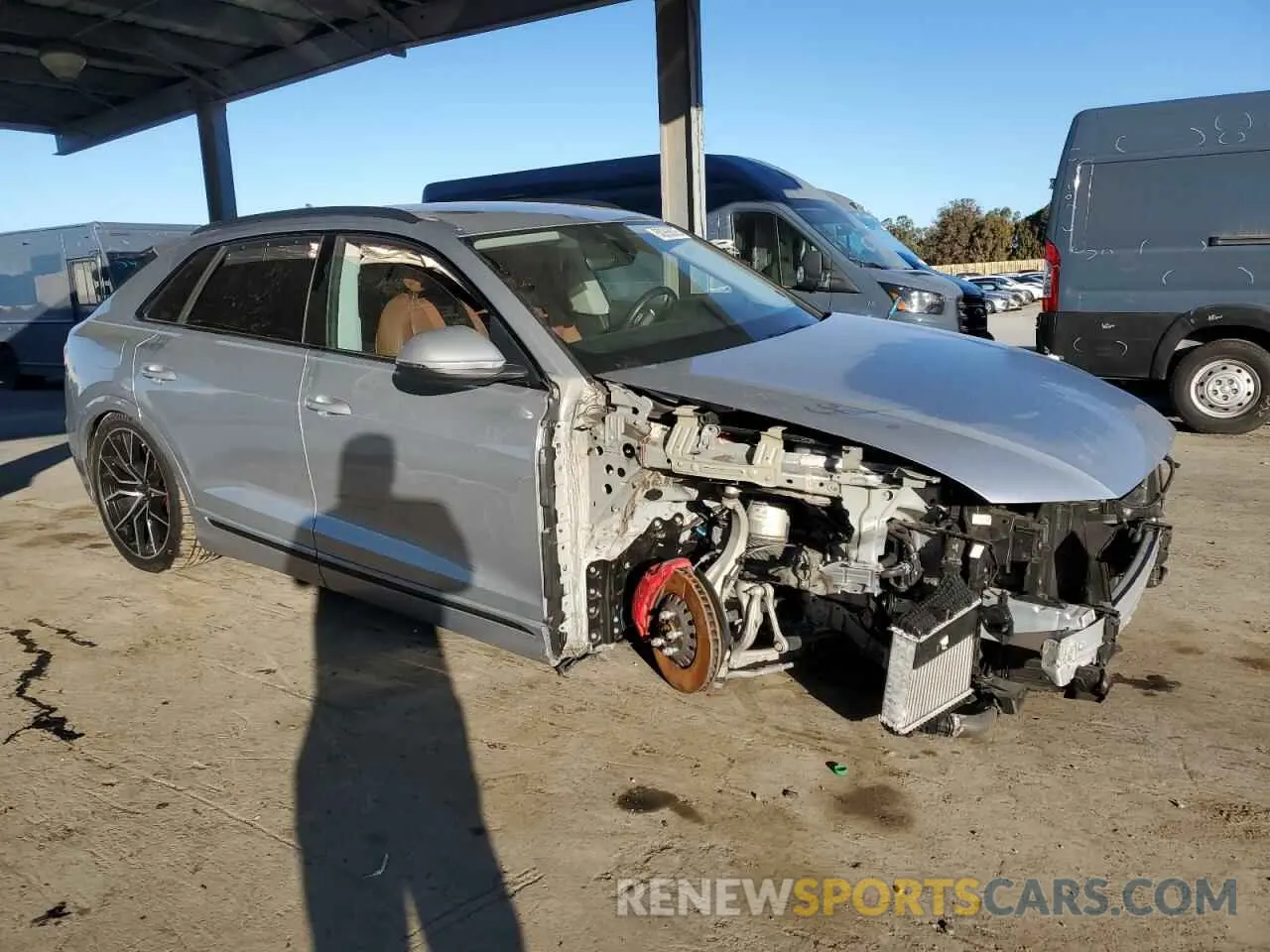 4 Photograph of a damaged car WA1FVBF11ND034739 AUDI Q8 2022