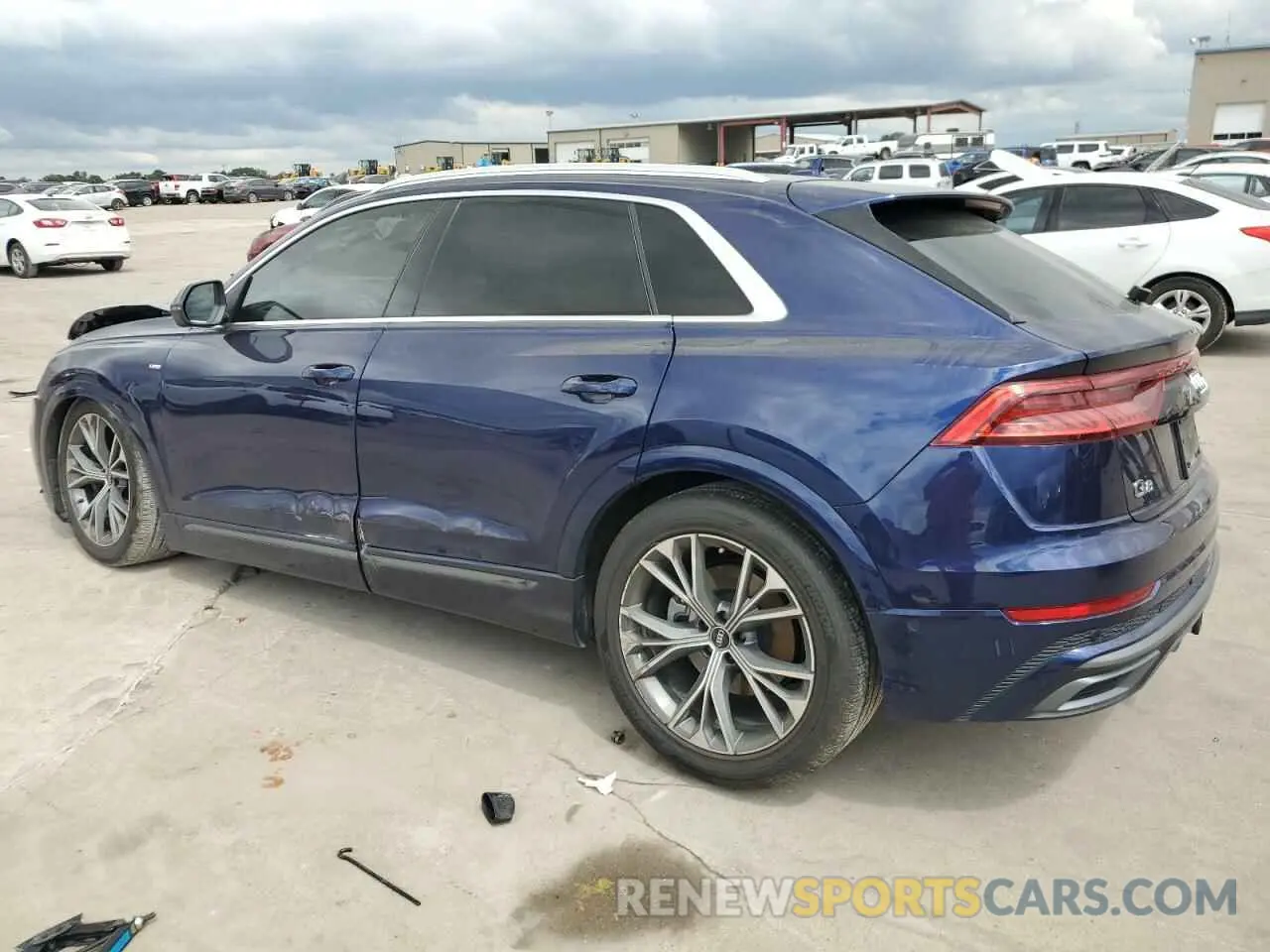 2 Photograph of a damaged car WA1FVBF12ND009672 AUDI Q8 2022