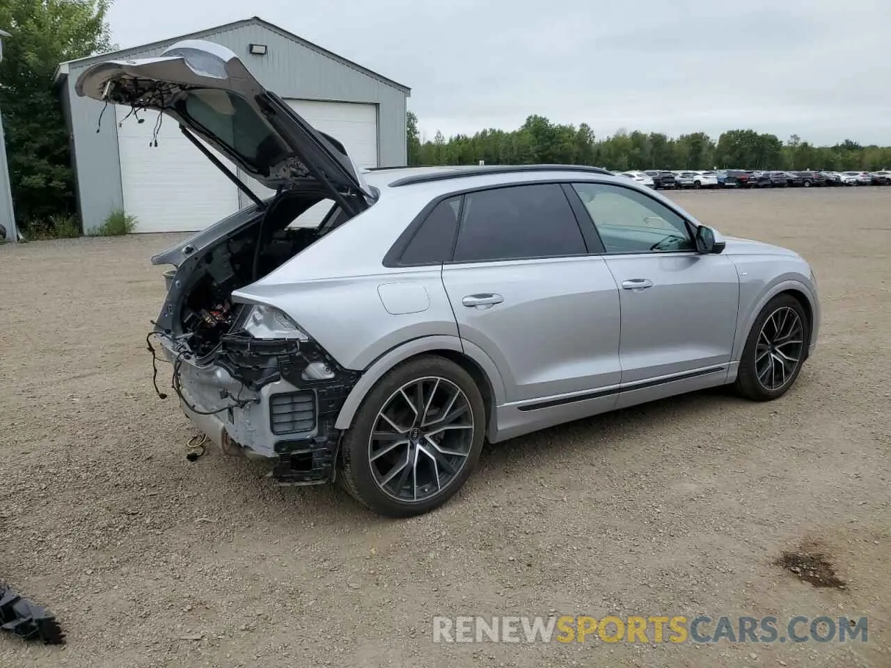 3 Photograph of a damaged car WA1FVBF13ND006067 AUDI Q8 2022