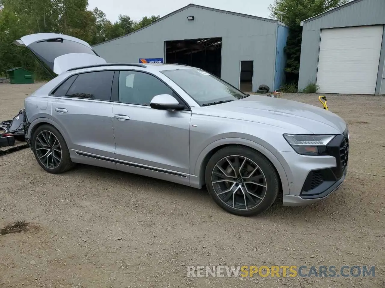 4 Photograph of a damaged car WA1FVBF13ND006067 AUDI Q8 2022