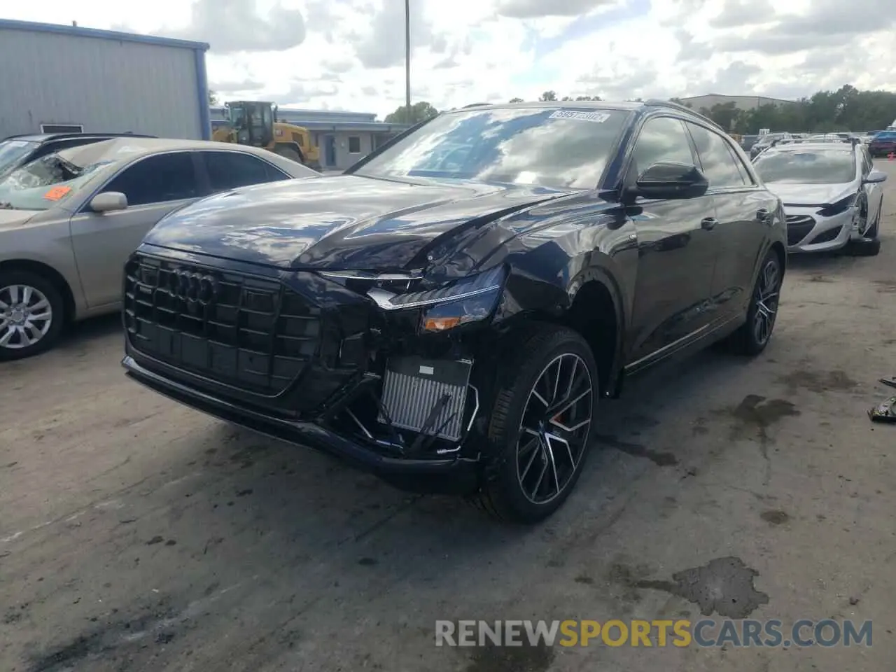 2 Photograph of a damaged car WA1FVBF13ND027243 AUDI Q8 2022
