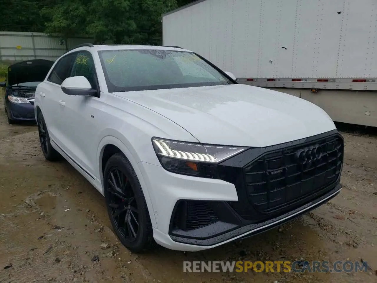 1 Photograph of a damaged car WA1FVBF15ND021489 AUDI Q8 2022