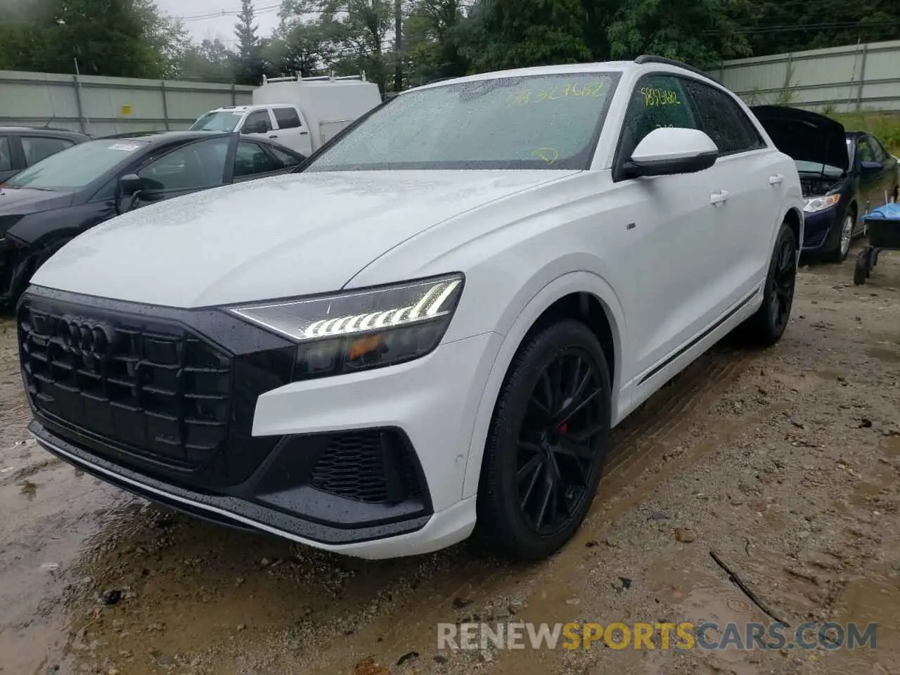 2 Photograph of a damaged car WA1FVBF15ND021489 AUDI Q8 2022