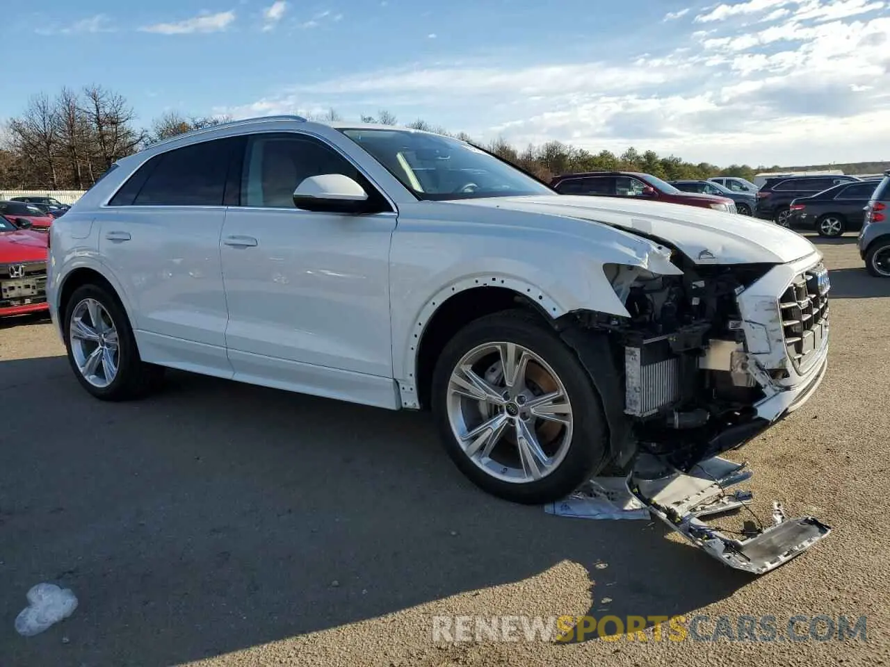 4 Photograph of a damaged car WA1AVBF11PD024709 AUDI Q8 2023