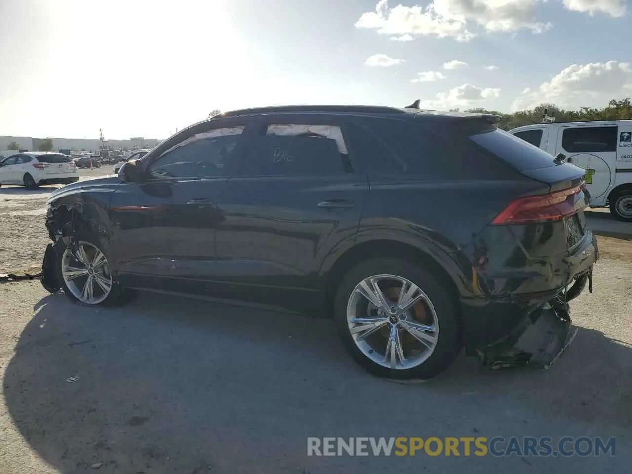 2 Photograph of a damaged car WA1AVBF1XPD020187 AUDI Q8 2023