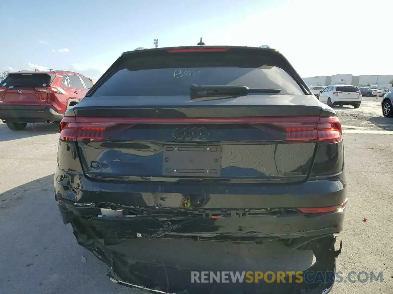 6 Photograph of a damaged car WA1AVBF1XPD020187 AUDI Q8 2023