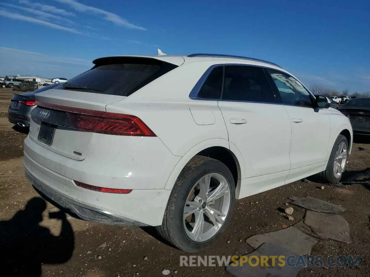 3 Photograph of a damaged car WA1AVBF1XPD024739 AUDI Q8 2023