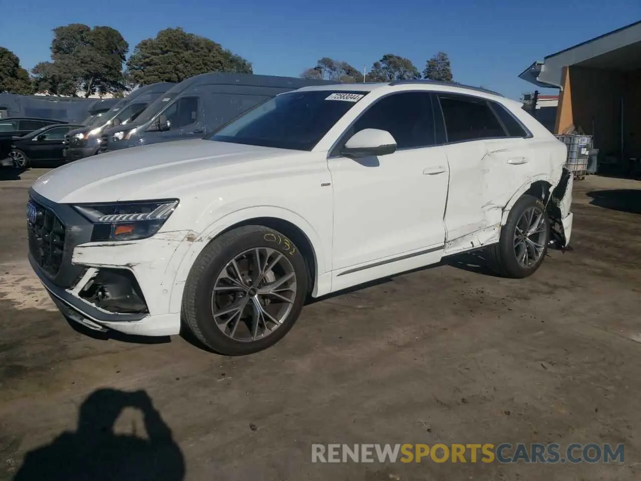 1 Photograph of a damaged car WA1EVBF13PD016600 AUDI Q8 2023