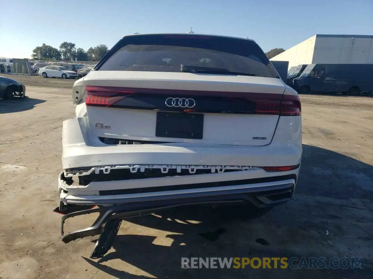 6 Photograph of a damaged car WA1EVBF13PD016600 AUDI Q8 2023