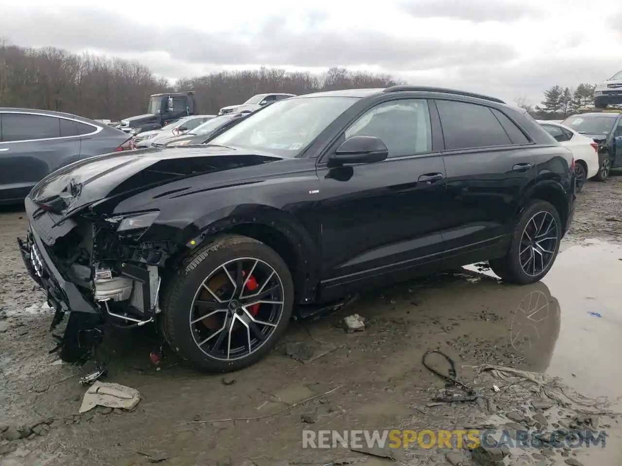 1 Photograph of a damaged car WA1EVBF15PD014671 AUDI Q8 2023