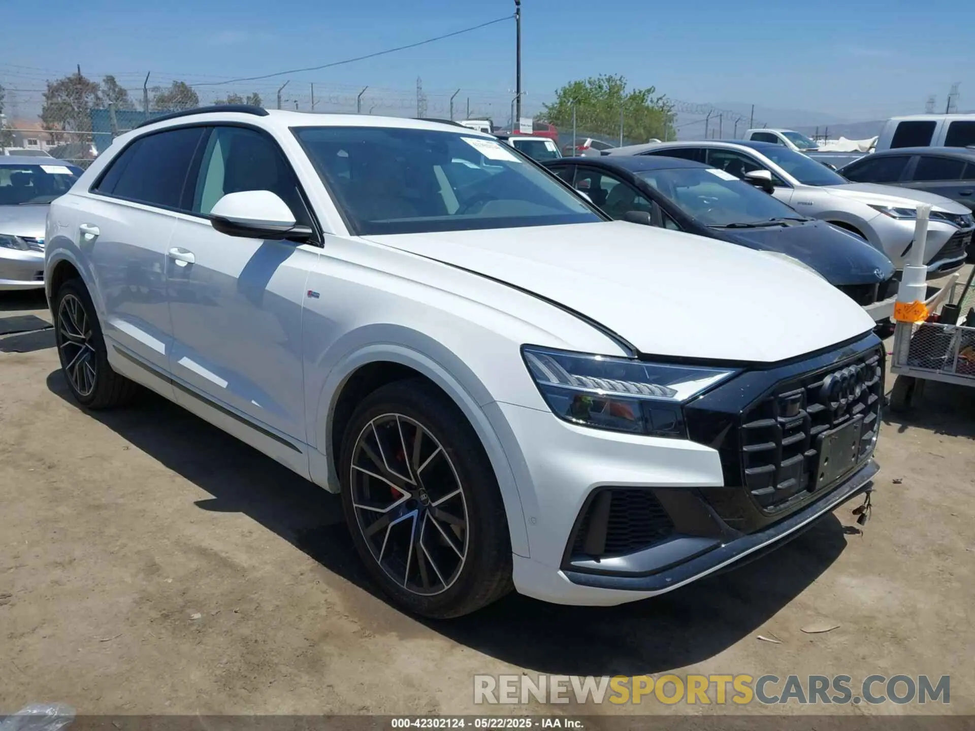 1 Photograph of a damaged car WA1EVBF19PD011451 AUDI Q8 2023