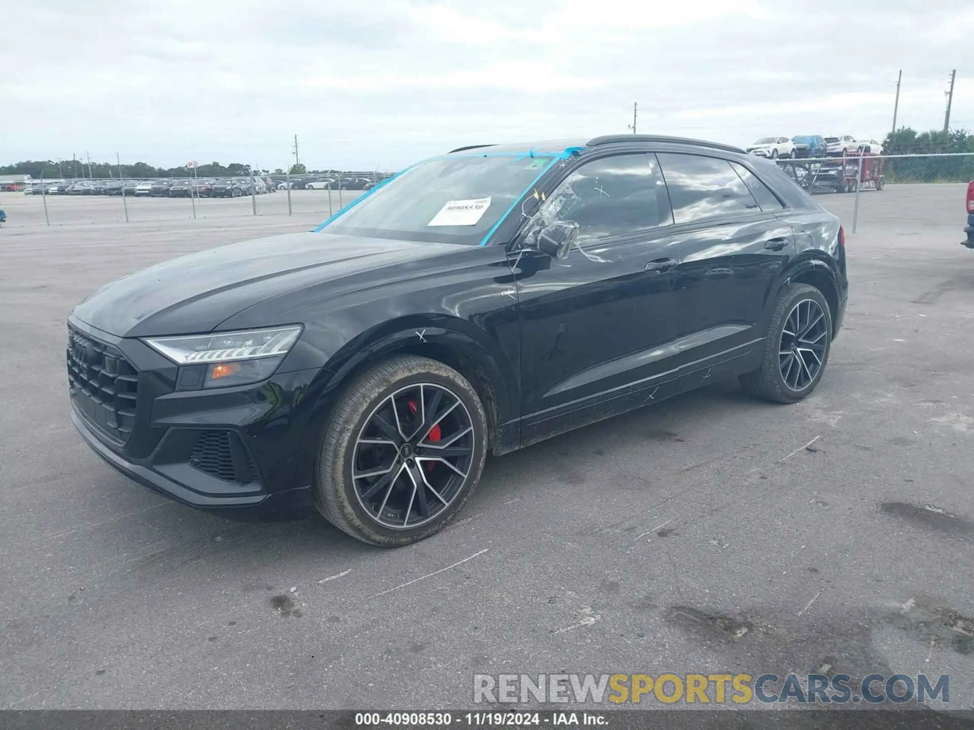 2 Photograph of a damaged car WA1FVBF12PD004748 AUDI Q8 2023