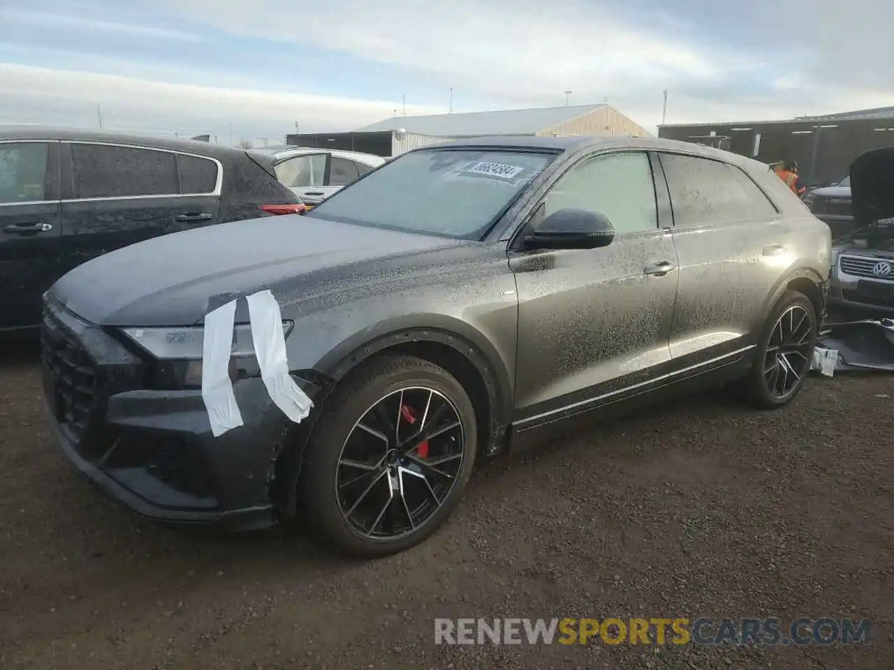 1 Photograph of a damaged car WA1FVBF12PD021596 AUDI Q8 2023