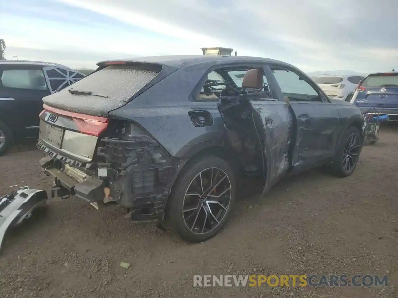 3 Photograph of a damaged car WA1FVBF12PD021596 AUDI Q8 2023