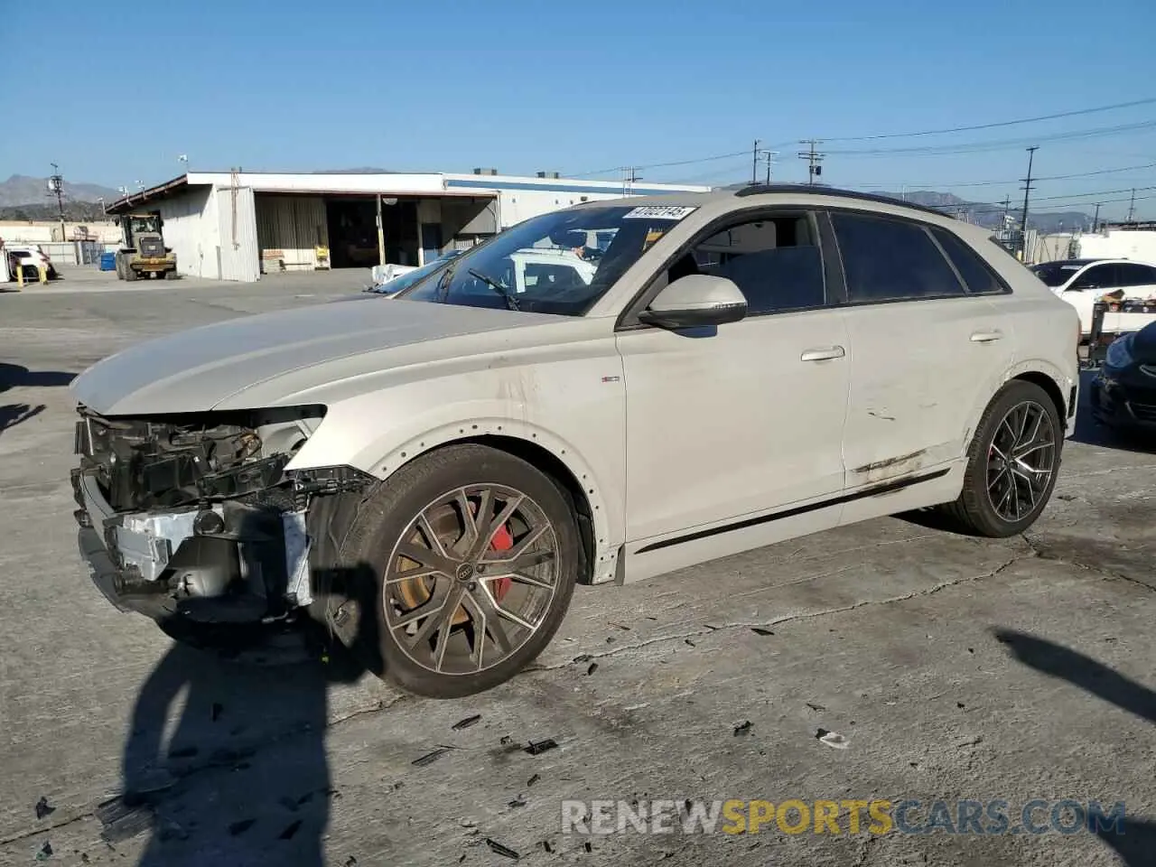 1 Photograph of a damaged car WA1FVBF15PD025741 AUDI Q8 2023