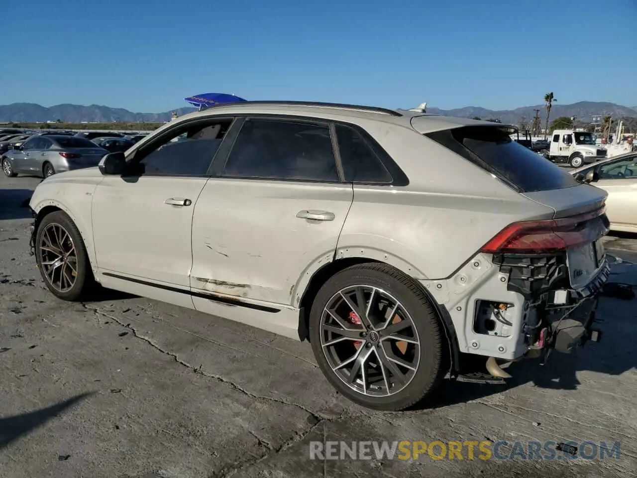 2 Photograph of a damaged car WA1FVBF15PD025741 AUDI Q8 2023
