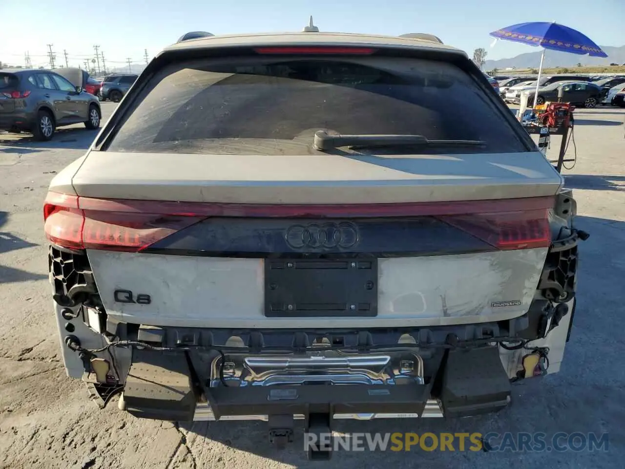 6 Photograph of a damaged car WA1FVBF15PD025741 AUDI Q8 2023