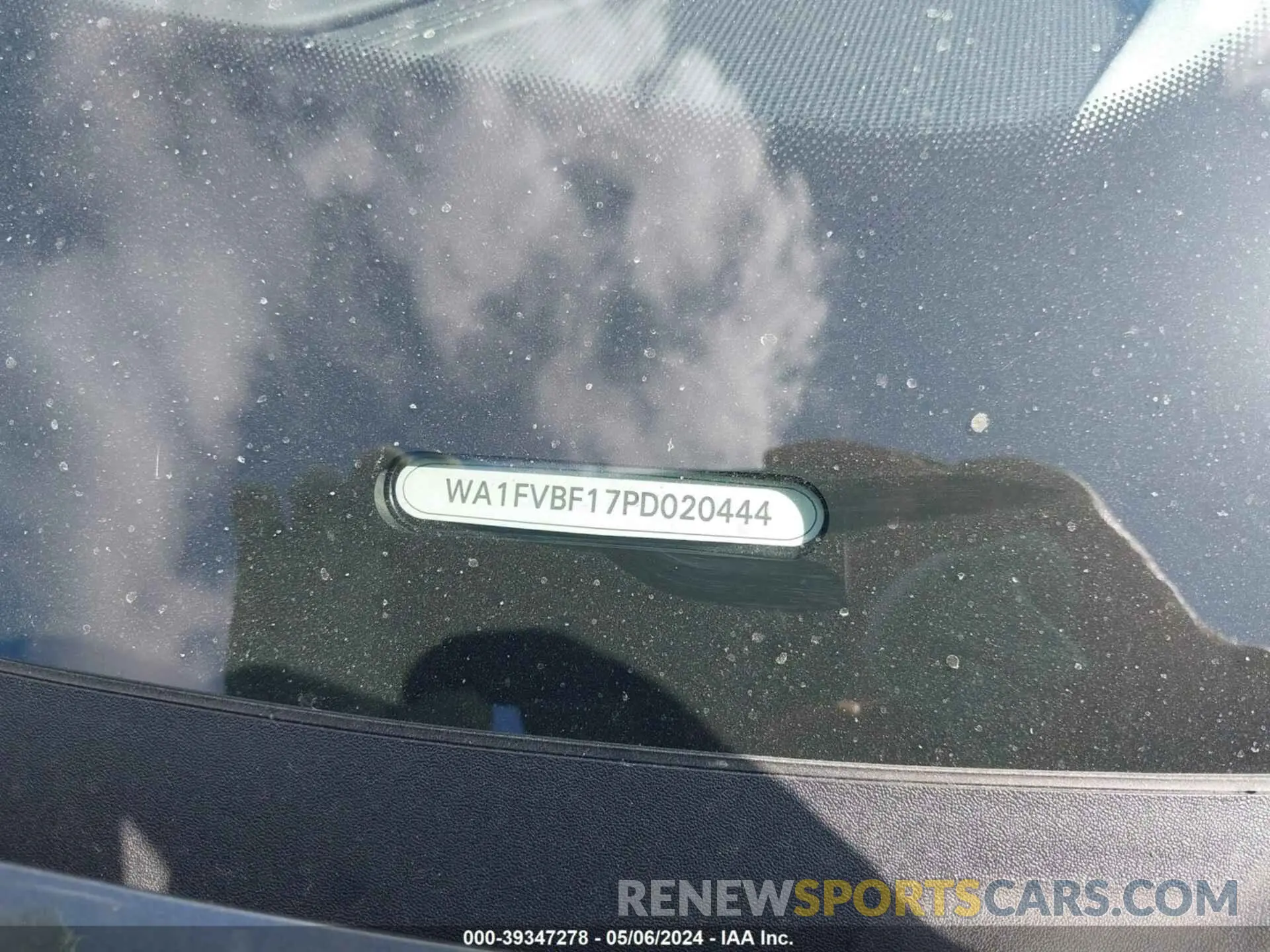 9 Photograph of a damaged car WA1FVBF17PD020444 AUDI Q8 2023