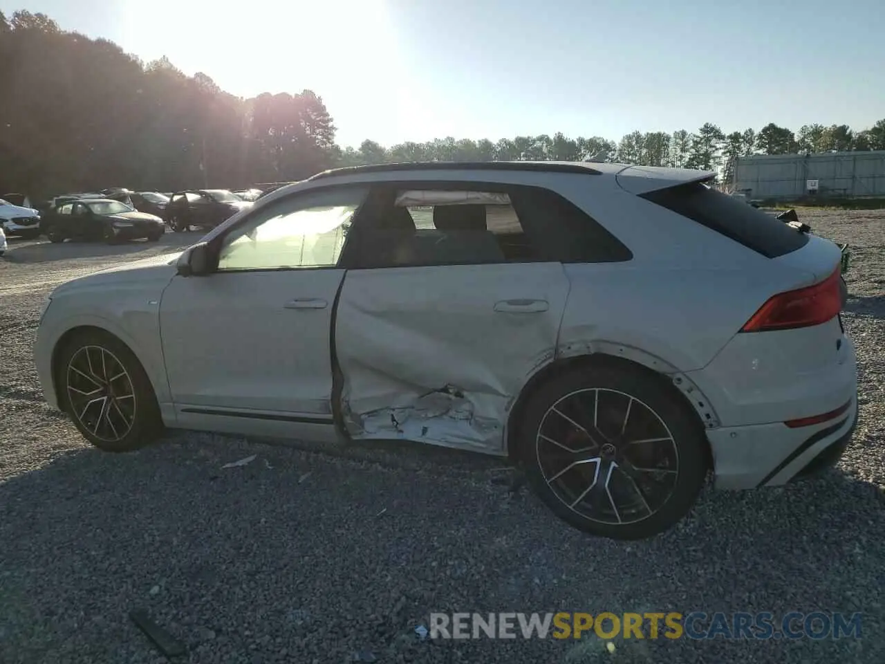 2 Photograph of a damaged car WA1FVBF18PD008500 AUDI Q8 2023