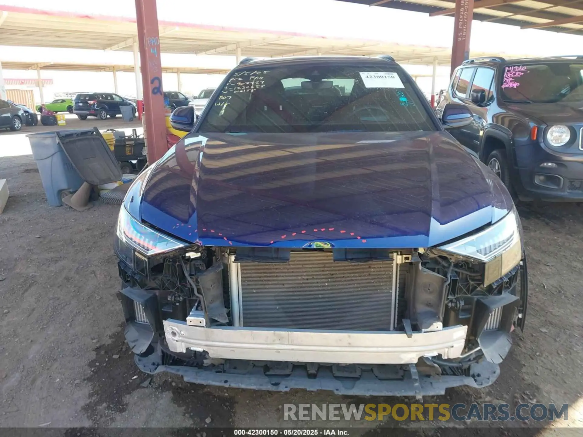 13 Photograph of a damaged car WA1FVBF18PD016158 AUDI Q8 2023