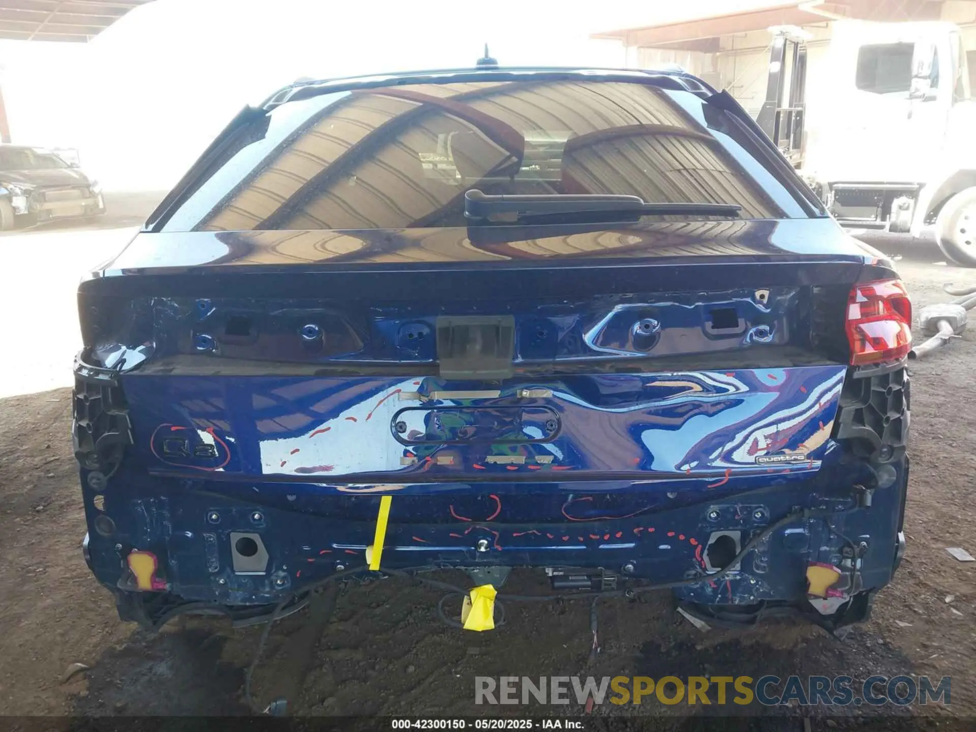 17 Photograph of a damaged car WA1FVBF18PD016158 AUDI Q8 2023