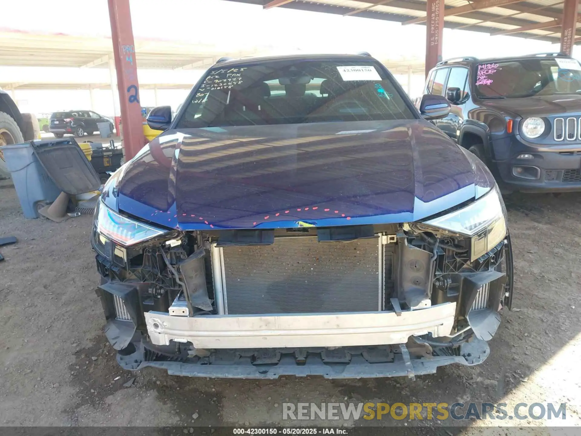 6 Photograph of a damaged car WA1FVBF18PD016158 AUDI Q8 2023