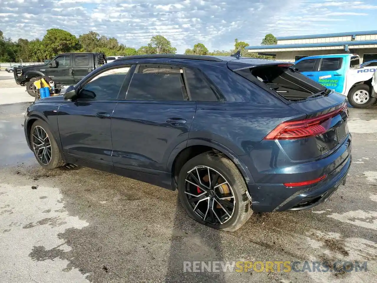 2 Photograph of a damaged car WA1FVBF18PD043893 AUDI Q8 2023