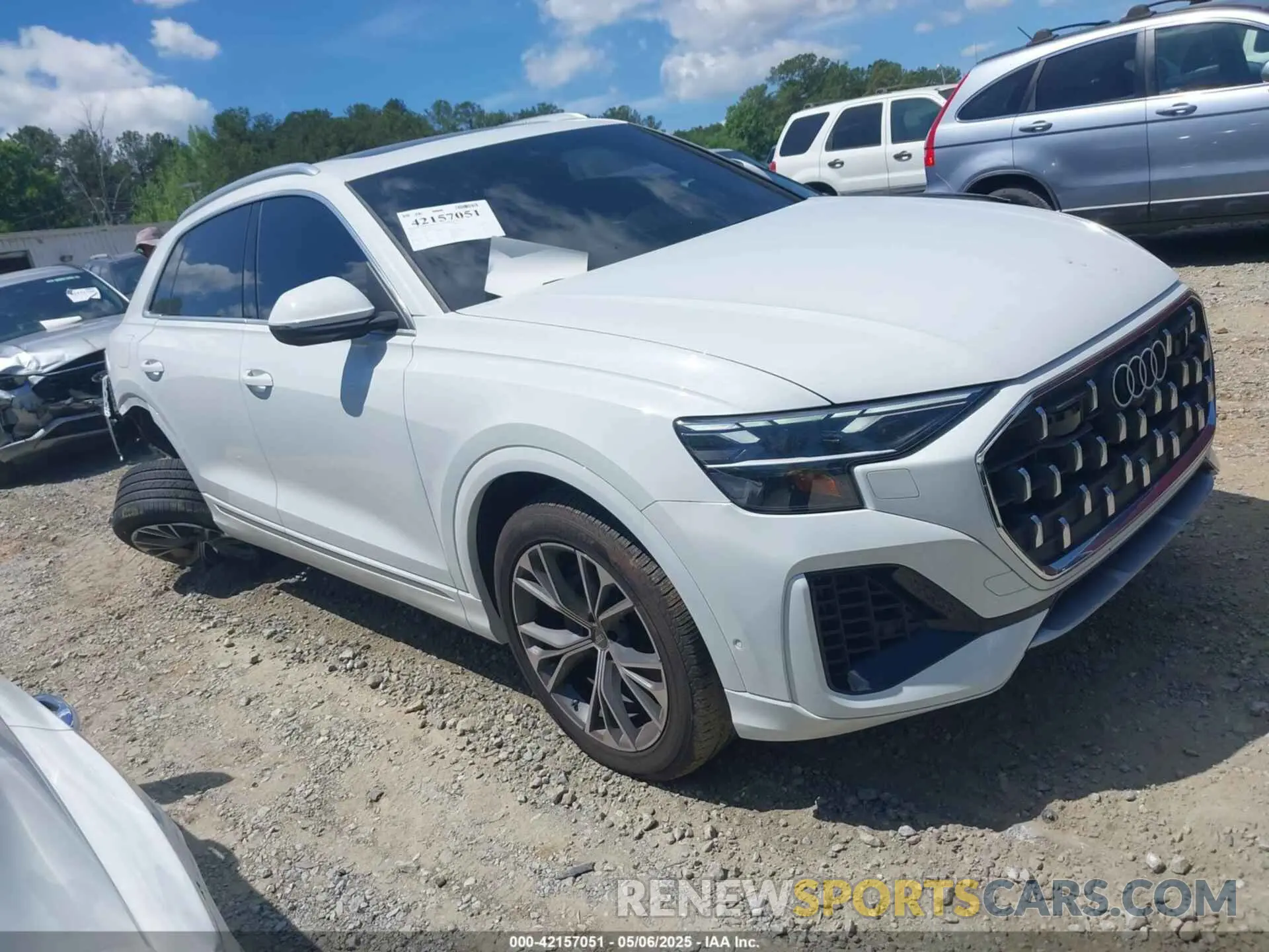 1 Photograph of a damaged car WA1AVBF14RD019622 AUDI Q8 2024