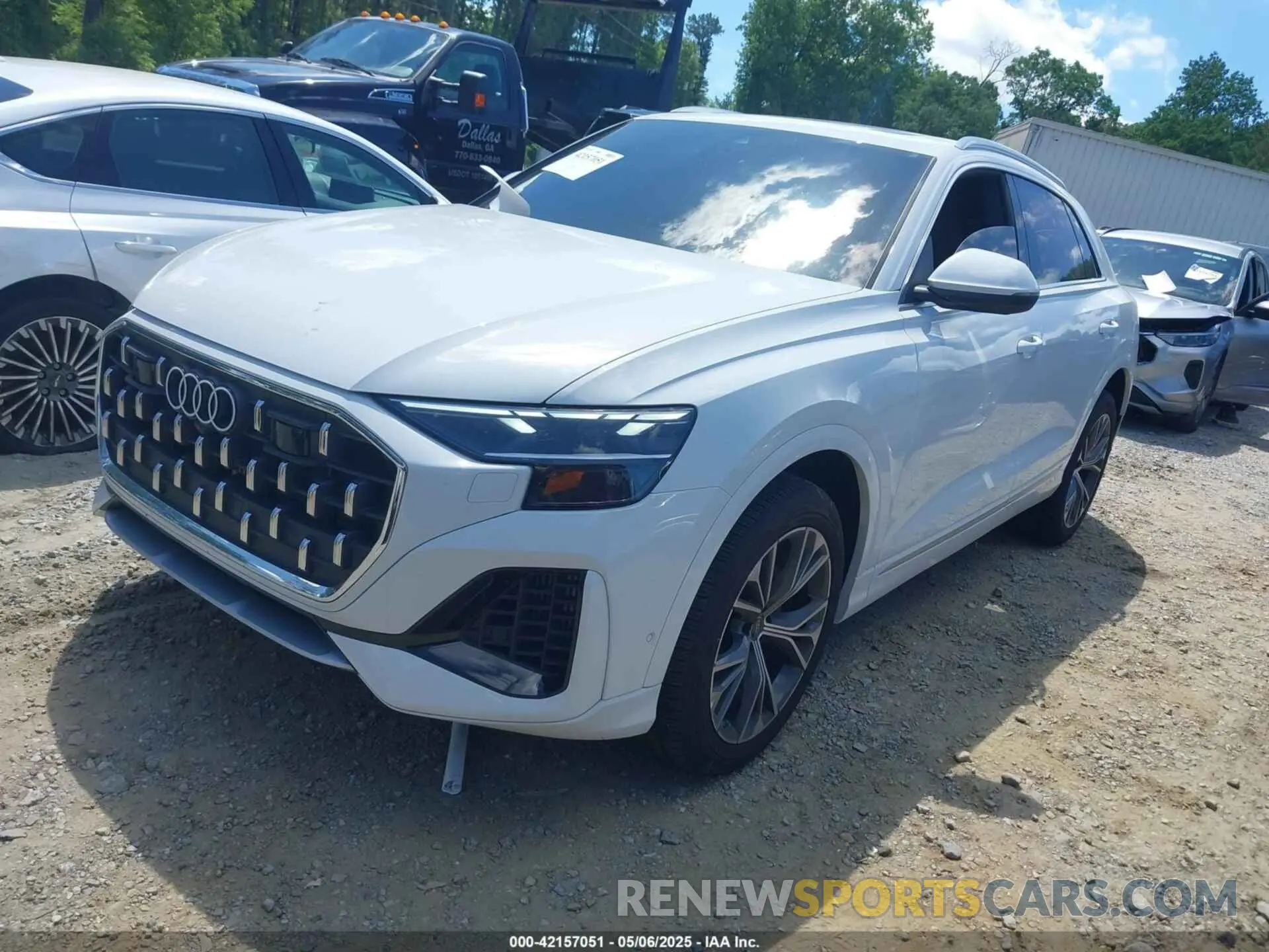 2 Photograph of a damaged car WA1AVBF14RD019622 AUDI Q8 2024