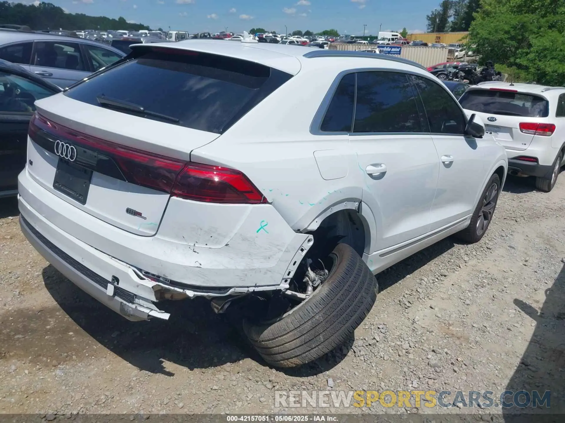 4 Photograph of a damaged car WA1AVBF14RD019622 AUDI Q8 2024