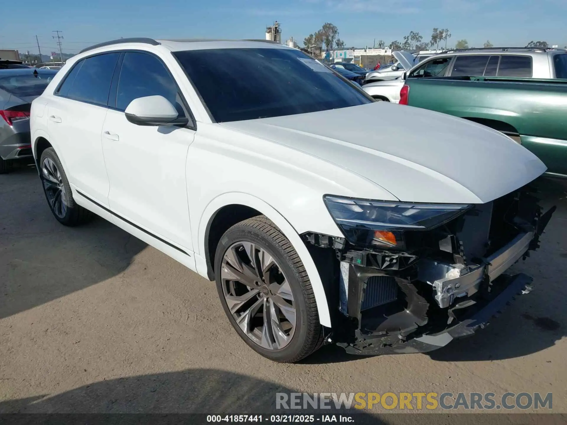1 Photograph of a damaged car WA1BVBF19RD018552 AUDI Q8 2024
