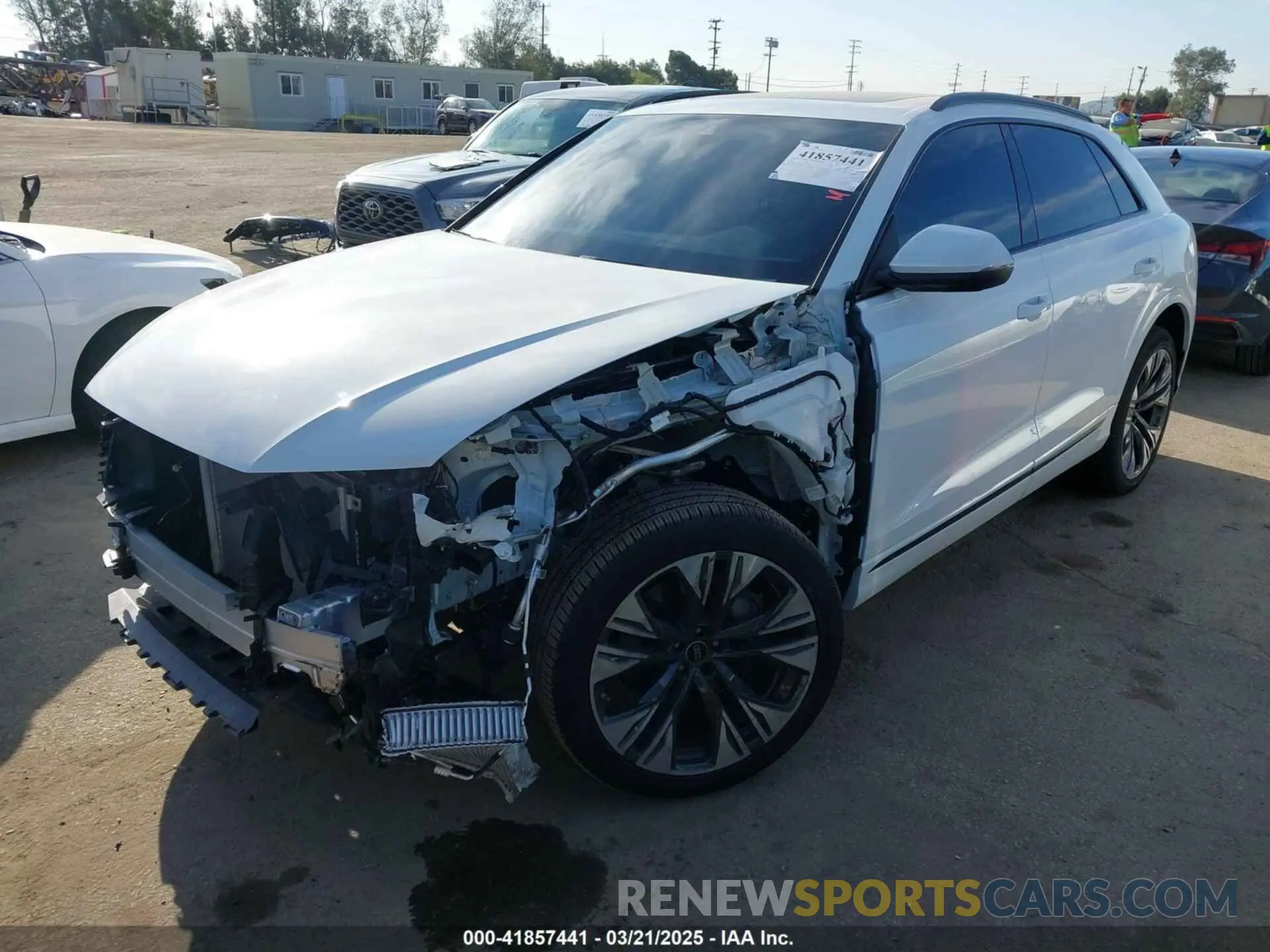2 Photograph of a damaged car WA1BVBF19RD018552 AUDI Q8 2024